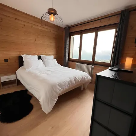 Vue Mont Blanc, Ski Et Village Combloux Exterior foto