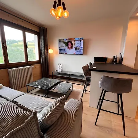 Vue Mont Blanc, Ski Et Village Combloux Exterior foto